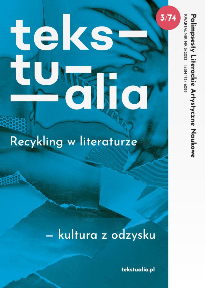 Recykling w literaturze - kultura z odzysku