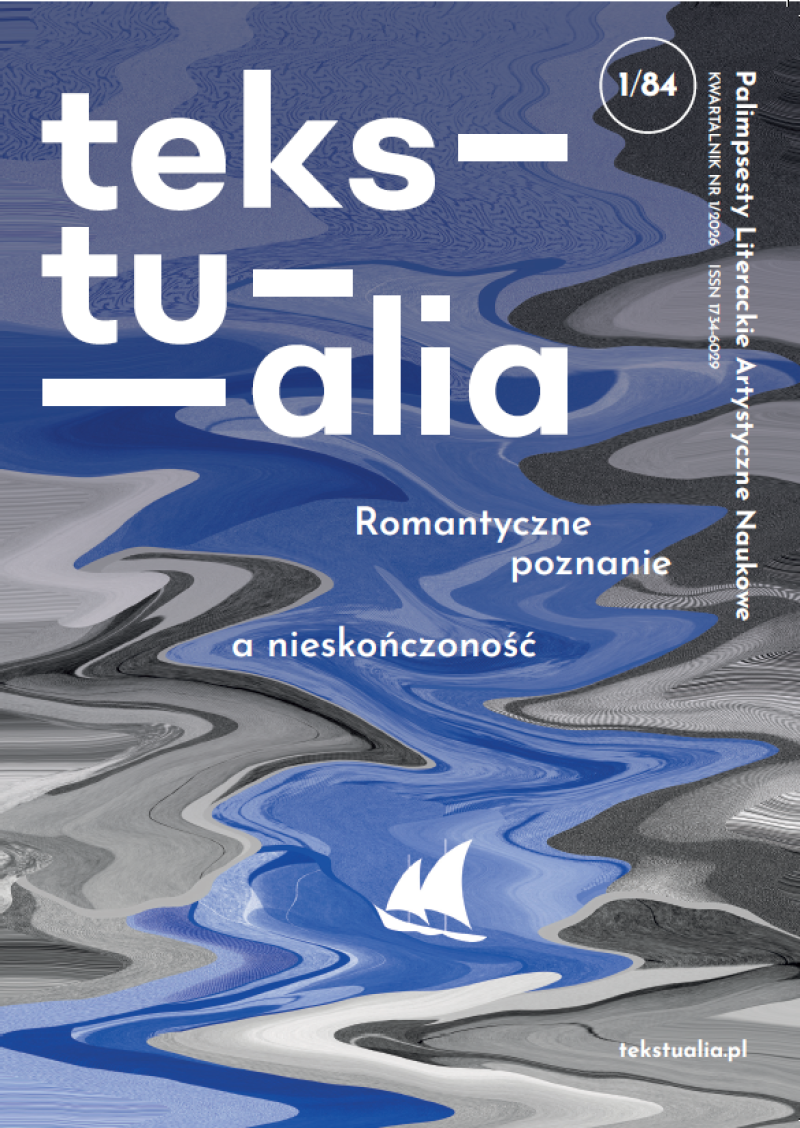 Romantyczne poznanie a nieskończoność