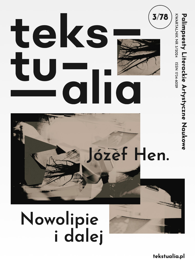 Nowolipie i dalej. Józef Hen